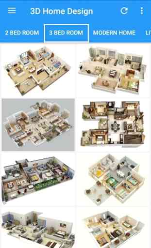 Home 3D Disegni: Casa Piano Designs & Video 3