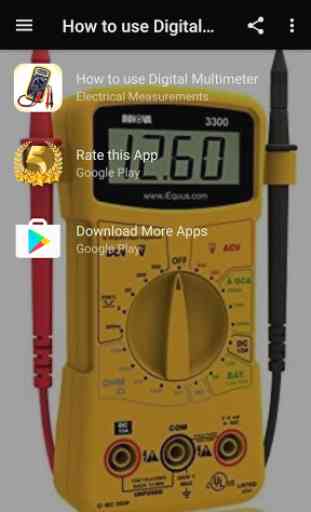 How to use Digital Multimeter 2