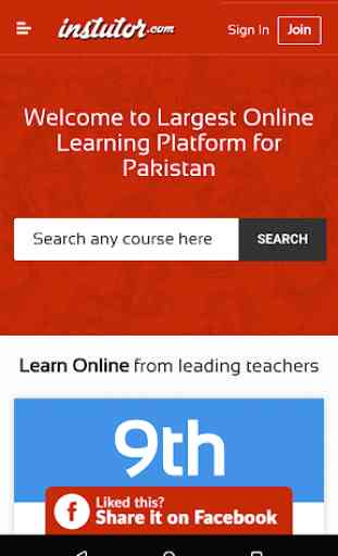 Instutor - Online lectures for Pakistani students 2