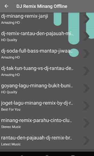 Kumpulan DJ Remix Minang Offline terbaru Full bass 3