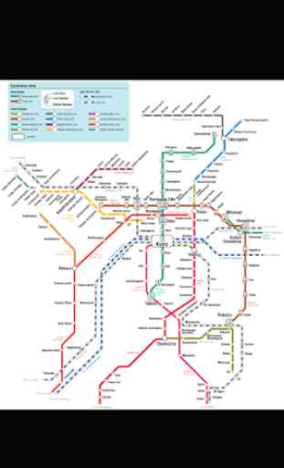 Kyoto Metro Map 1