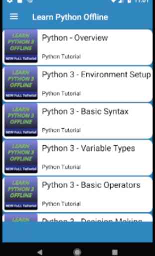 Learn Python 3 Offline 1