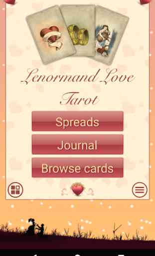 Lenormand Love Tarot 1