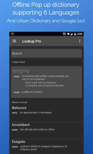 Look Up -Pop Up Dictionary Pro 1