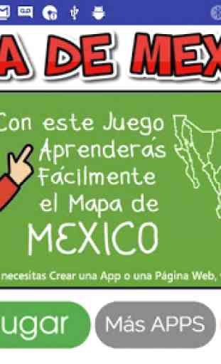 Mapa de Mexico Juego 1
