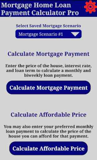 Mortgage Home Loan Payment Calculator Pro 1