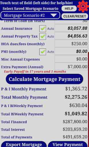 Mortgage Home Loan Payment Calculator Pro 3