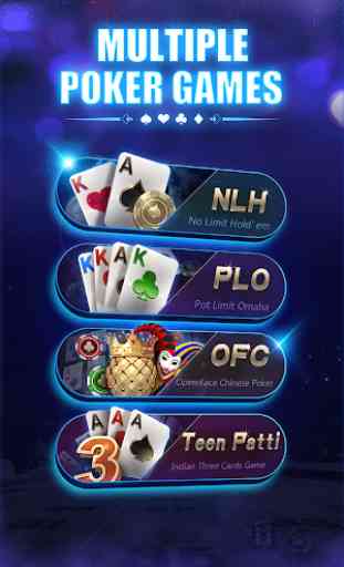 Mr.Poker -Texas Hold'em Poker, PLO, OFC, TeenPatti 2