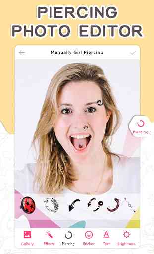 Piercing Photo Editor : Beauty Makeover App 3