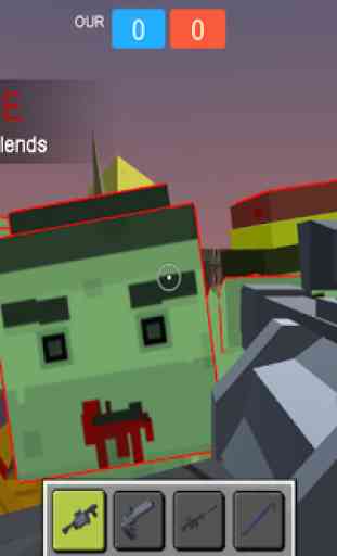 Pixel Zombie Gun 3D - FPS online 2