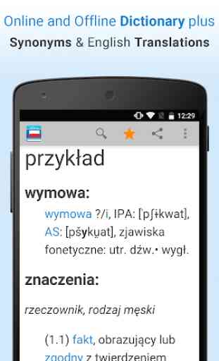 Polish Dictionary & Thesaurus 1