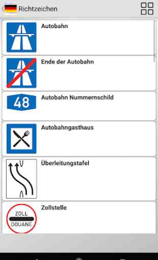 Segnale stradale Germania 2
