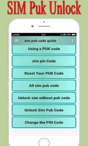 Sim Puk Code guide 1