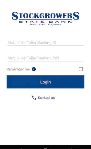 Stockgrowers Mobile Banking 2