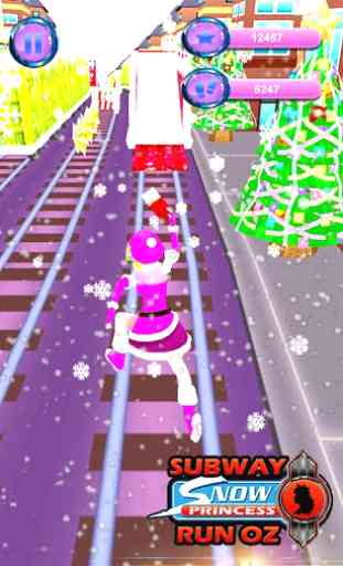 subway snow Princess Run Oz 1