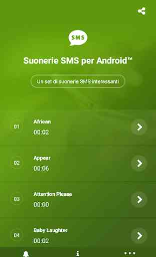 Suonerie SMS per Android™ 1