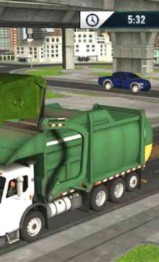 Trash Truck Simulator 3D 2