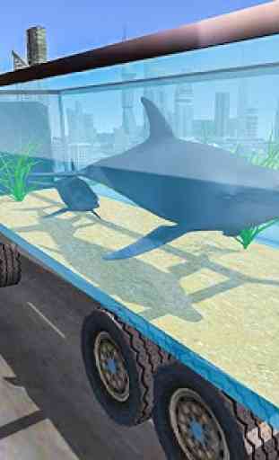 trasportatore animali marini simulatore camion 2
