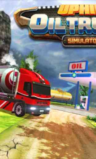 Uphill Oil Truck Simulator - Transporter 2018 2
