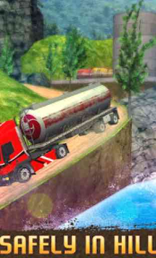 Uphill Oil Truck Simulator - Transporter 2018 3
