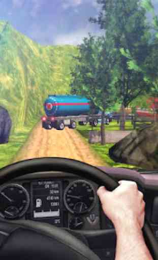 Uphill Oil Truck Simulator - Transporter 2018 4