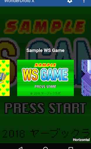 WonderDroid X – Emulator for WSC Games 1