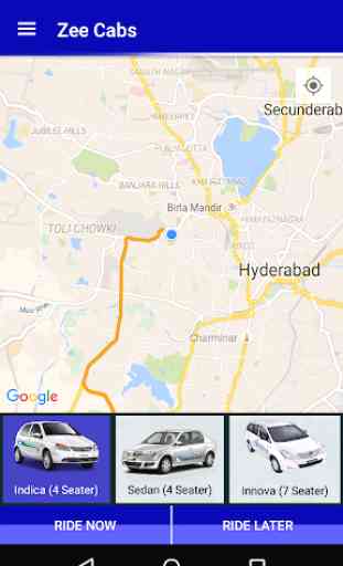 Zee Cabs Booking Service 2