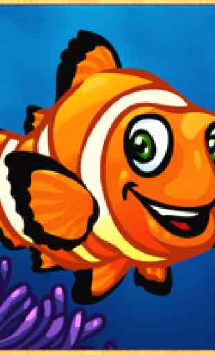Oceano animali puzzle - bambino divertente puzzle primo blocco con animali marini per i bambini e bambini, tra cui animali domestici coloring book 1