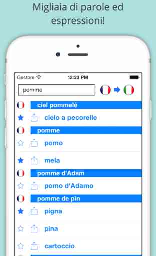 Dizionario Francese Italiano offline -Dictionnaire 3