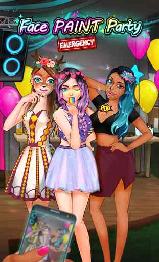 Face Paint Party - Social Star ❤ Giochi di moda 1
