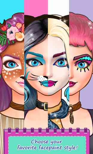 Face Paint Party - Social Star ❤ Giochi di moda 2