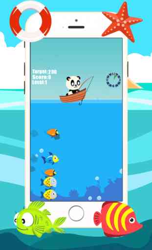 gioco di pesca Panda per i bambini 2