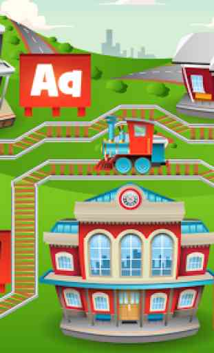 Learn Letter Names and Sounds with ABC Trains 3