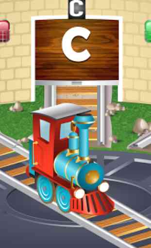 Learn Letter Names and Sounds with ABC Trains 4