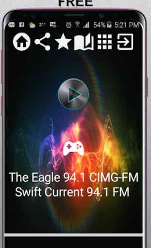 The Eagle 94.1 CIMG-FM Swift Current 94.1 FM CA Ap 1