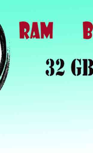 32 GB Ram Booster One Tap Speed ​​Booster gratuito 2