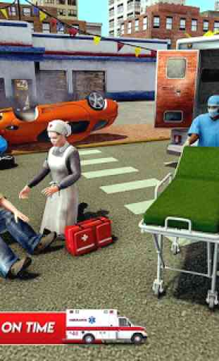 911 Salvare Ambulanza Simulatore 2