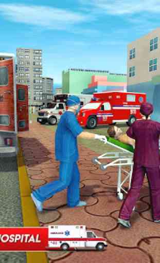 911 Salvare Ambulanza Simulatore 4