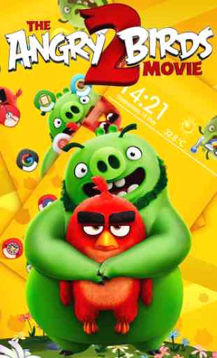 Angry Birds Red Leonard Themes & Live Wallpapers 1