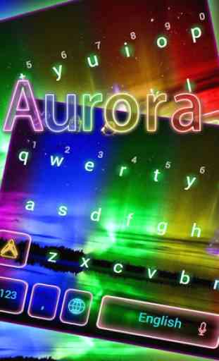 Aurora tastiera tema 3