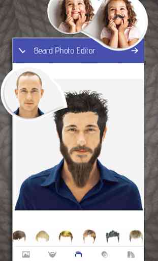 Beard, mustache & hair Photo Editor : New Styles 4