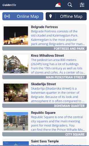 Belgrade Offline Guide With Maps 3