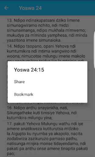 Buku Lopatulika 92 Bible - Chichewa Bible 4
