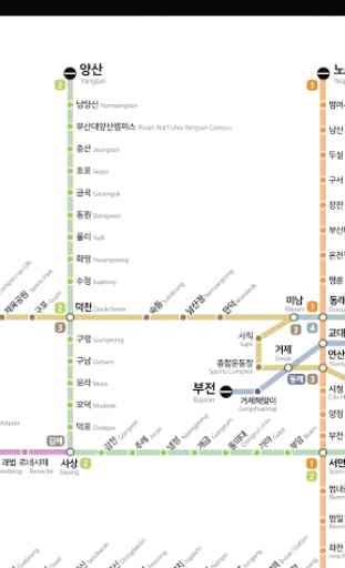 Busan Metro Map 2