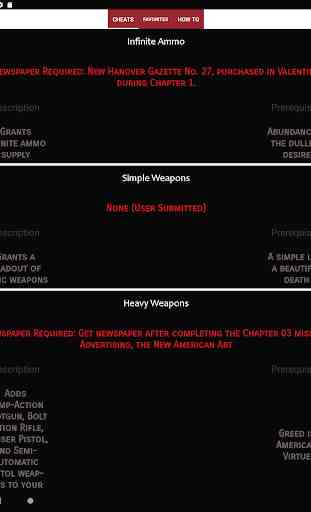 Cheats for Red Dead Redemption 2 4