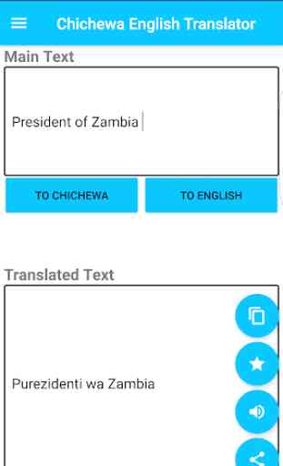 Chichewa English Translator 3