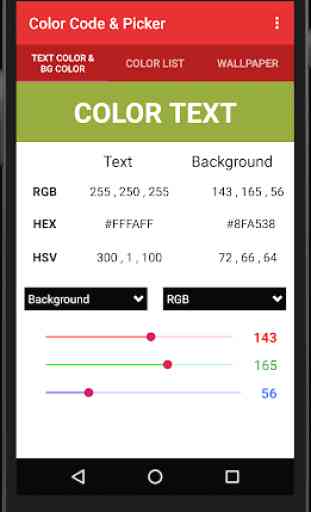 Color Code Picker : HTML RGB HEX Color Code 2