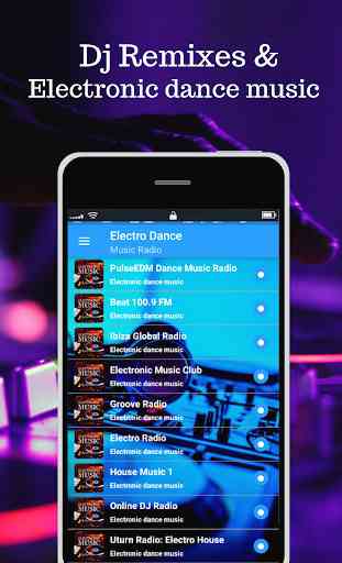 Electronic dance music radio - dj remix 2