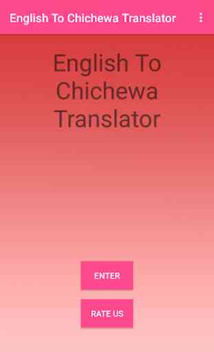 English To Chichewa  Converter or Translator 1