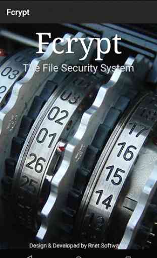 Fcrypt - File Locker 1